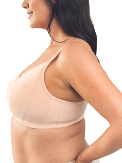 Royce Cara Full Cup Comfort Non-Wired Bra, Blush - view 2, Blush