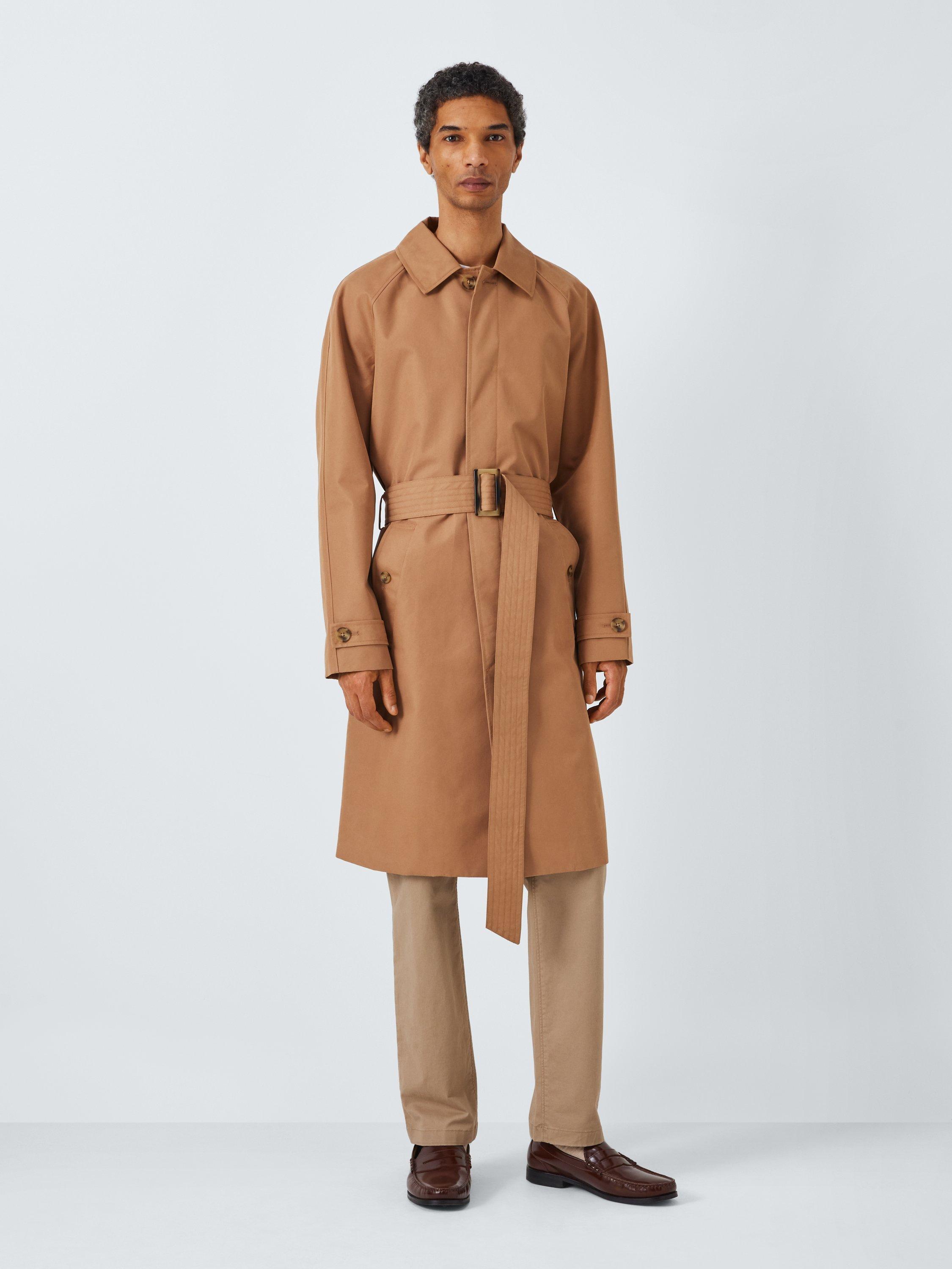 John Lewis Belted Mac Trench Coat Antique Bronze