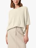 Soaked In Luxury Tuesday Cotton Blend Half Sleeve Jumper