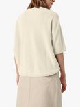 Soaked In Luxury Tuesday Cotton Blend Half Sleeve Jumper