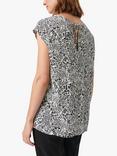 Soaked In Luxury Zaya Boat Neck Relaxed Fit Top