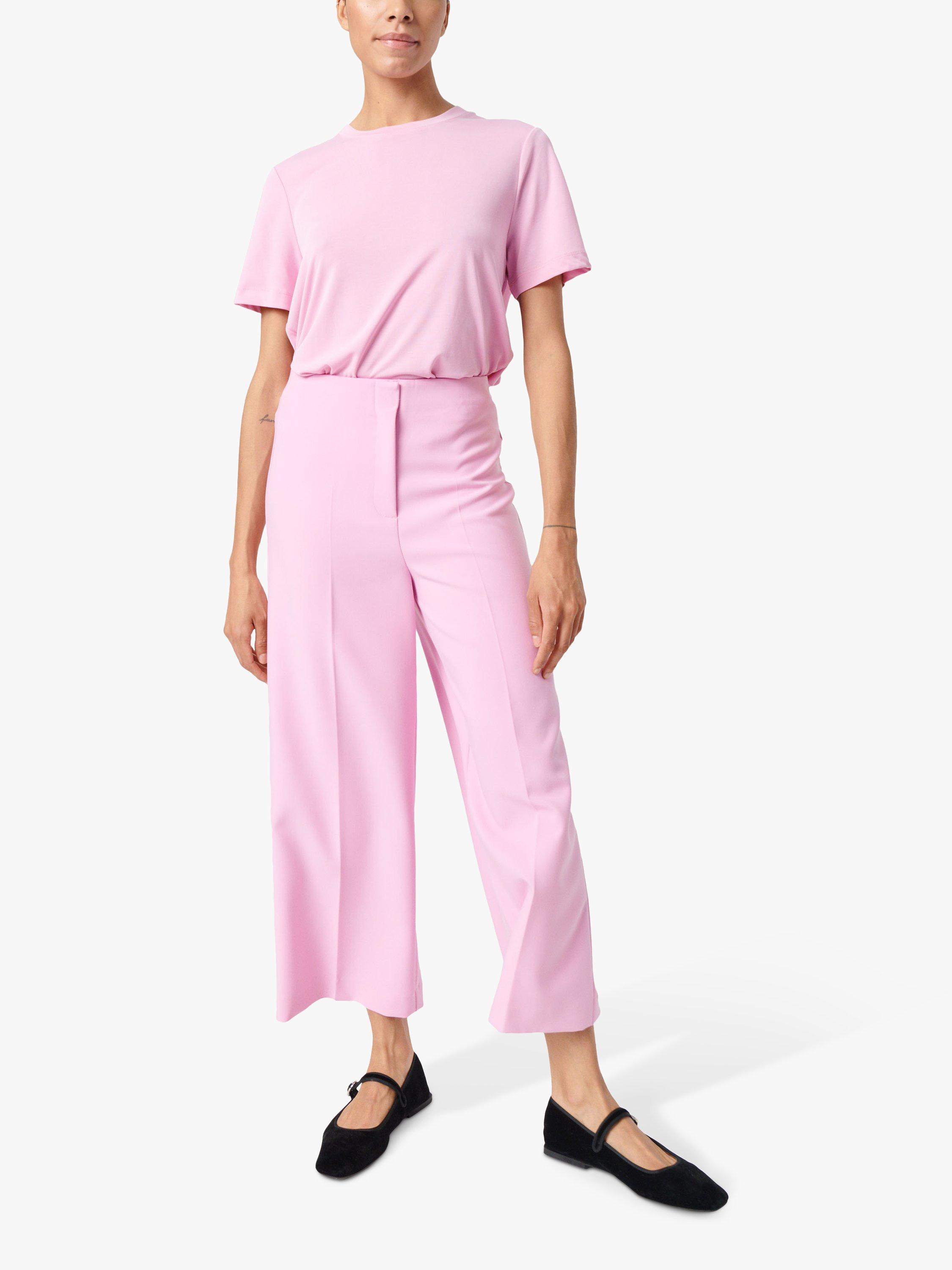 Soaked In Luxury Columbine Short Sleeve Jersey T-Shirt, Pastel Lavender, S