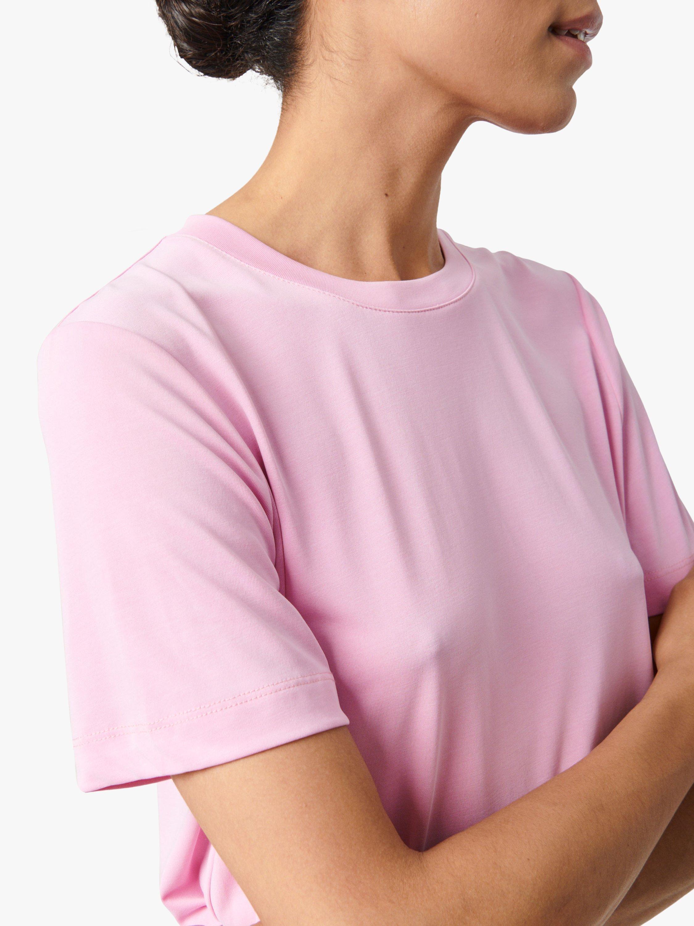 Soaked In Luxury Columbine Short Sleeve Jersey T-Shirt, Pastel Lavender, S