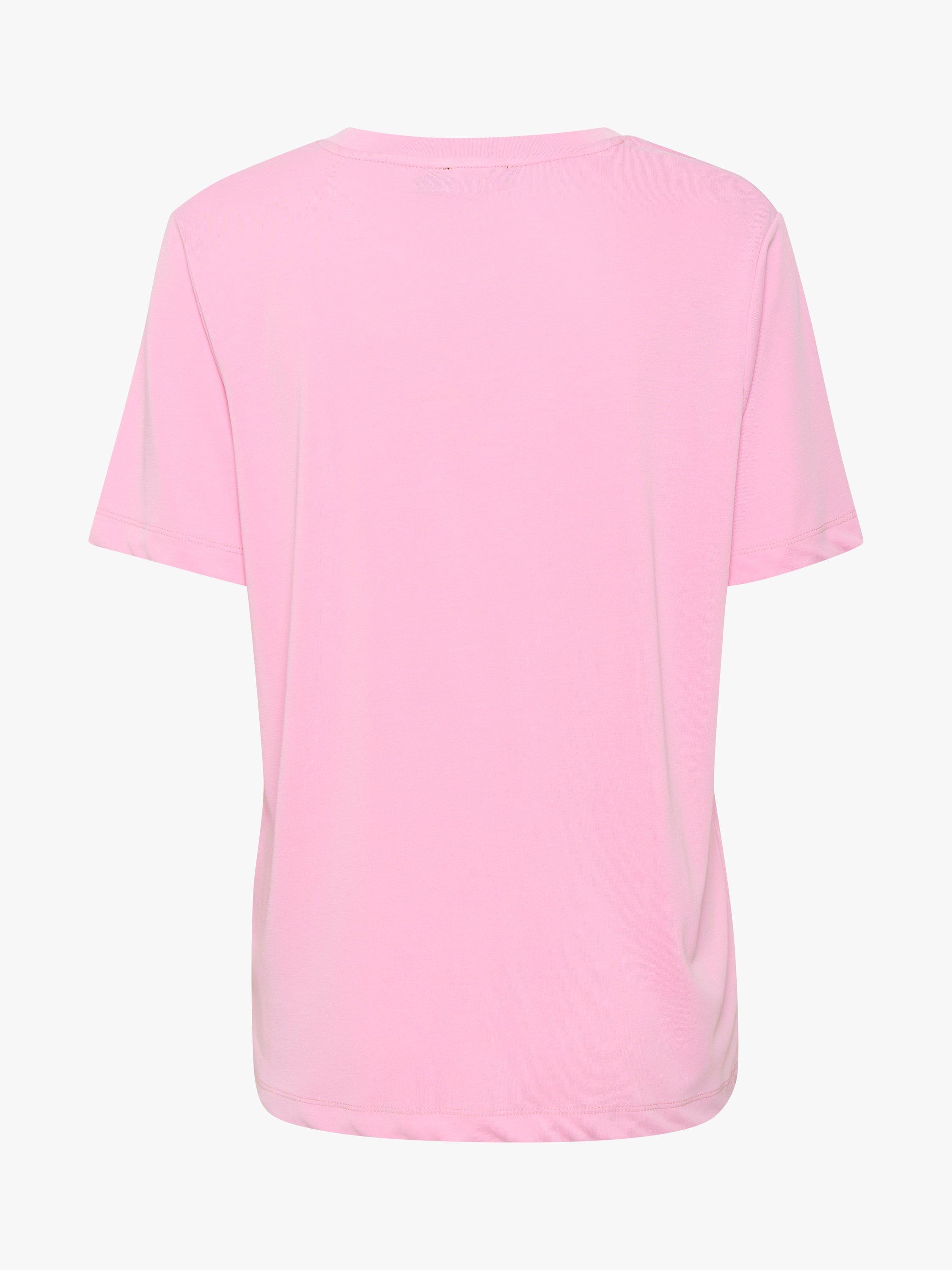Soaked In Luxury Columbine Short Sleeve Jersey T-Shirt, Pastel Lavender, S
