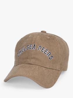 Chelsea Peers Corduroy Baseball Cap, Camel - view 2, Camel