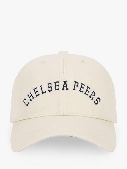 Chelsea Peers Cotton Logo Baseball Cap, Grey, Grey