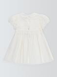 John Lewis Heirloom Collection Baby Lace and Tulle Dress, Ivory