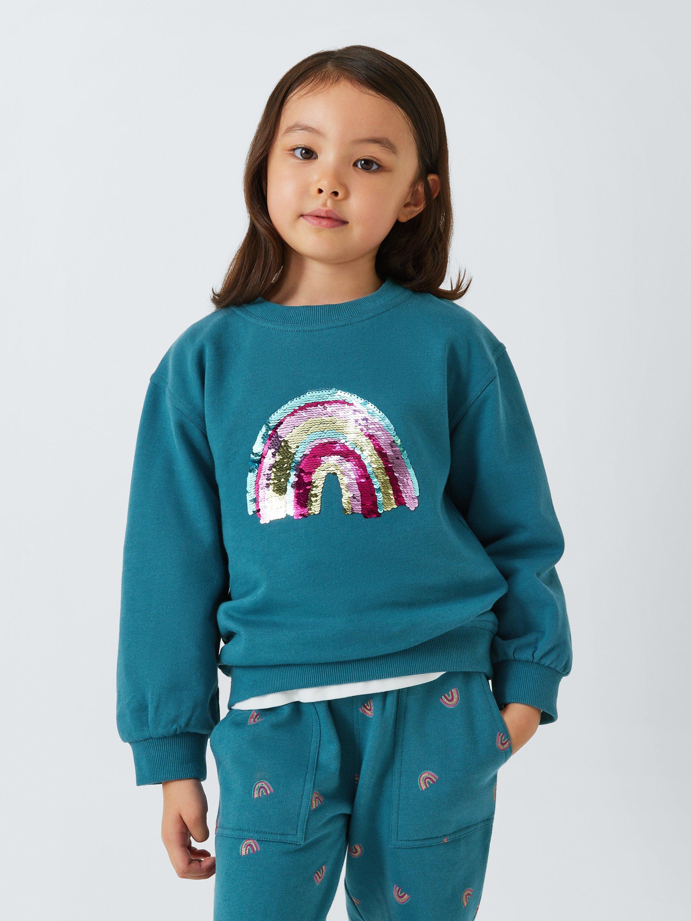 Kids rainbow sweatshirt best sale