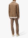 J.Lindeberg Julius Cotton Twill Overshirt, Walnut