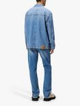 J.Lindeberg Hunt Washed Denim Overshirt, Blue