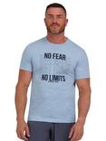 Raging Bull No Fear Just Train T-Shirt, Sky Blue, Sky Blue