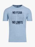 Raging Bull No Fear Just Train T-Shirt, Sky Blue, Sky Blue