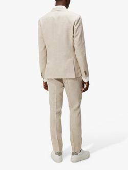 J.Lindeberg Hopper Linen Blazer - view 2, Ivory