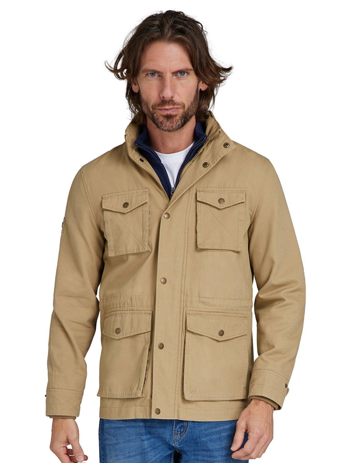 Raging Bull Canvas Twill Field Jacket Tan