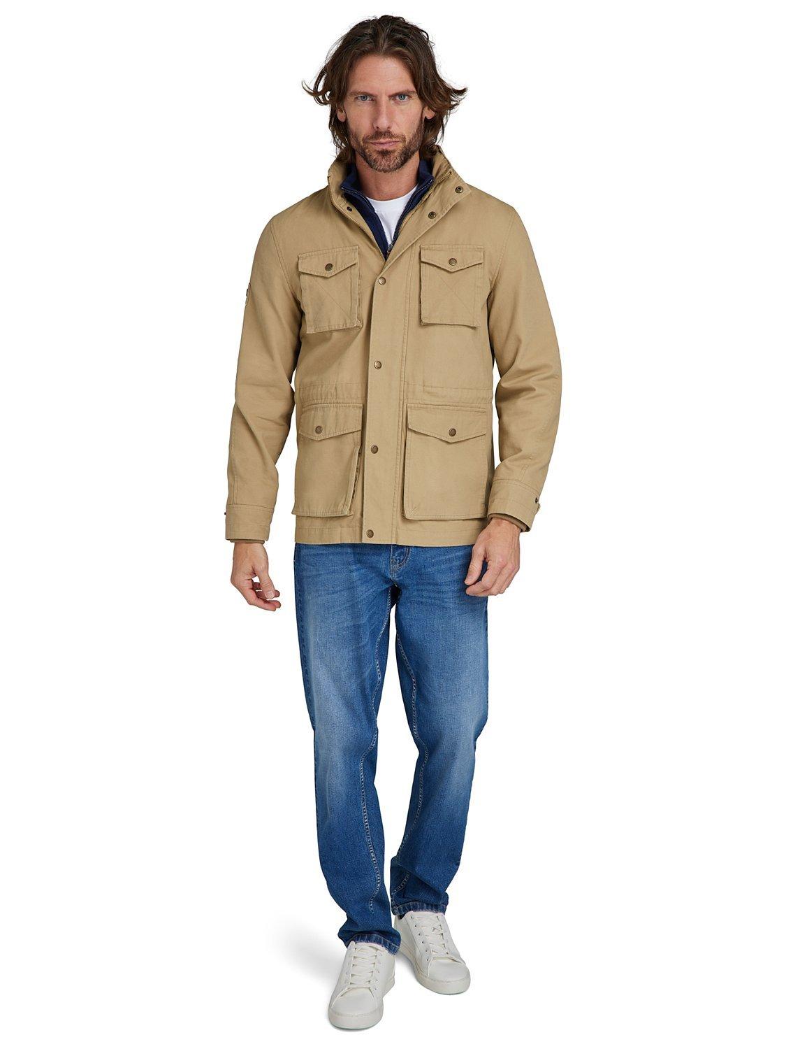 Product image 2 of 8, which shows Raging Bull Canvas Twill Field Jacket, Tan, S