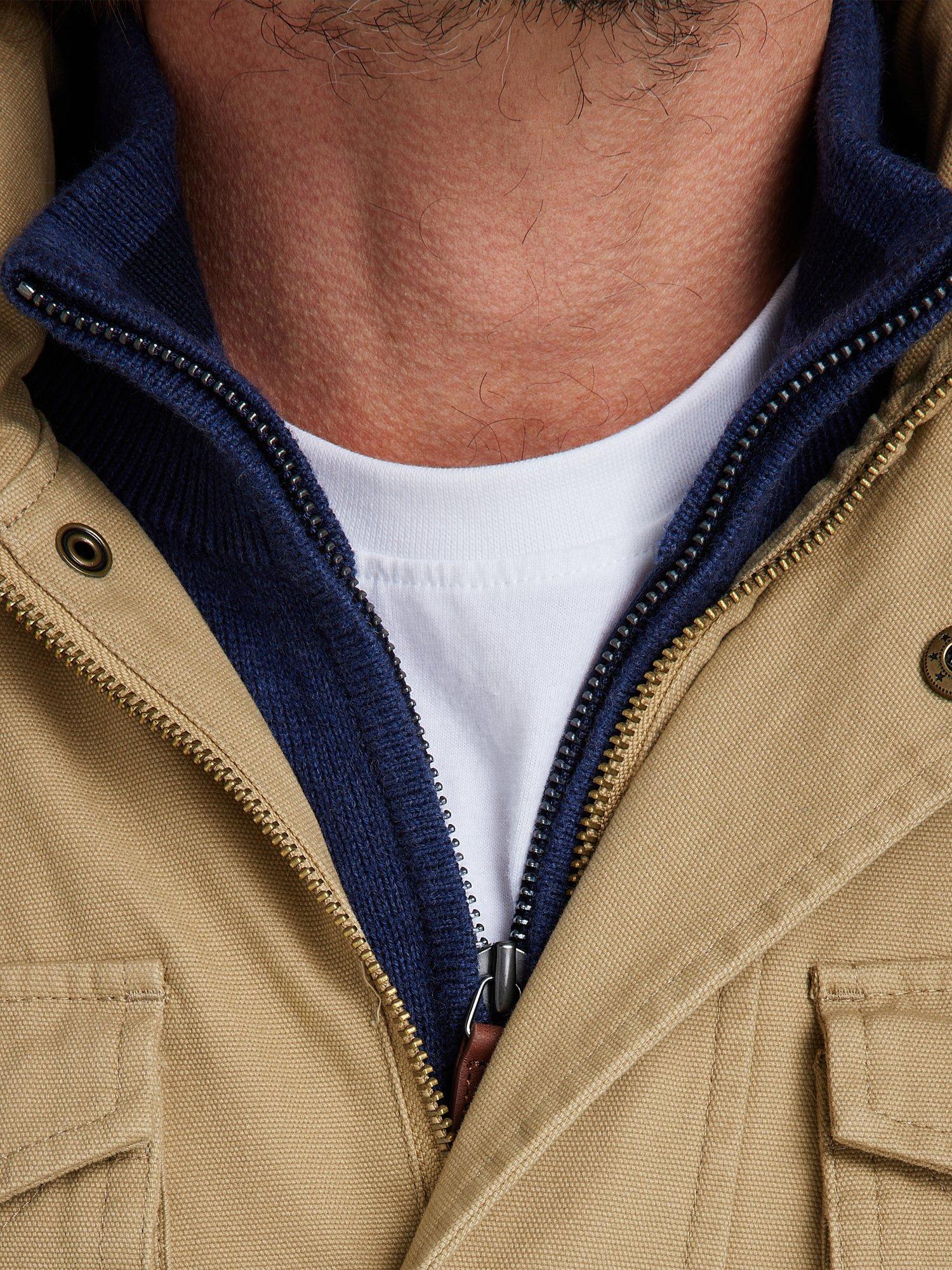 Product image 5 of 8, which shows Raging Bull Canvas Twill Field Jacket, Tan, S