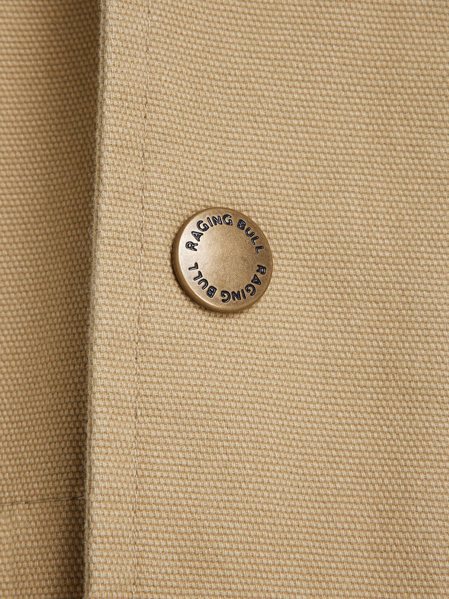 Product image 6 of 8, which shows Raging Bull Canvas Twill Field Jacket, Tan, S