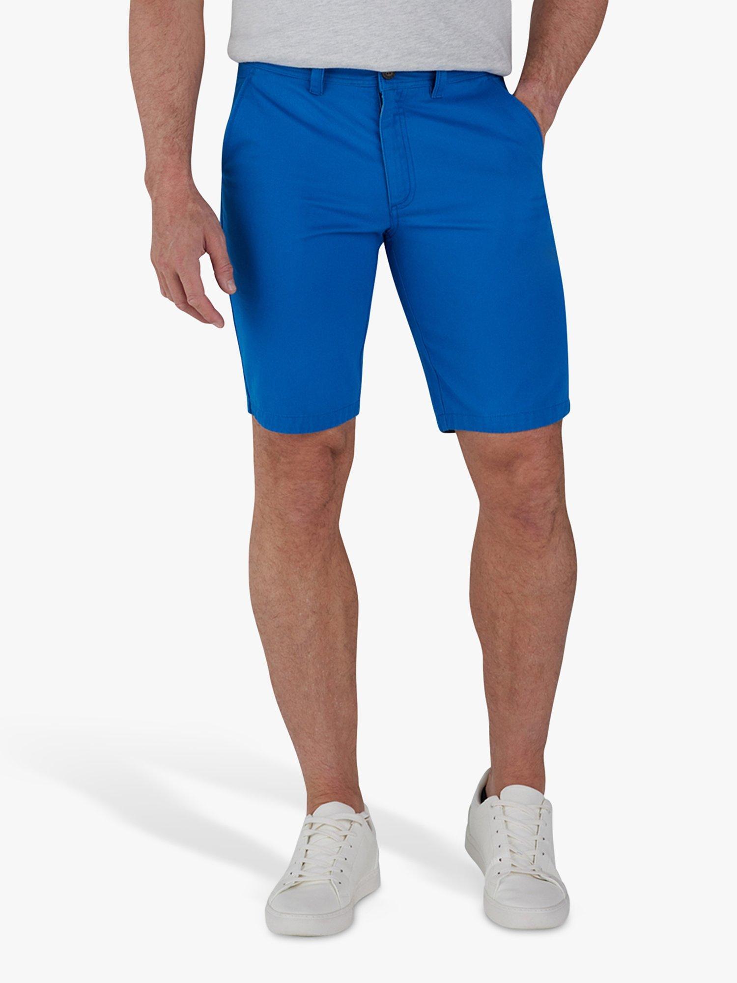 Product image 1 of 6, which shows Raging Bull Chino Shorts, Cobalt Blue, 46R