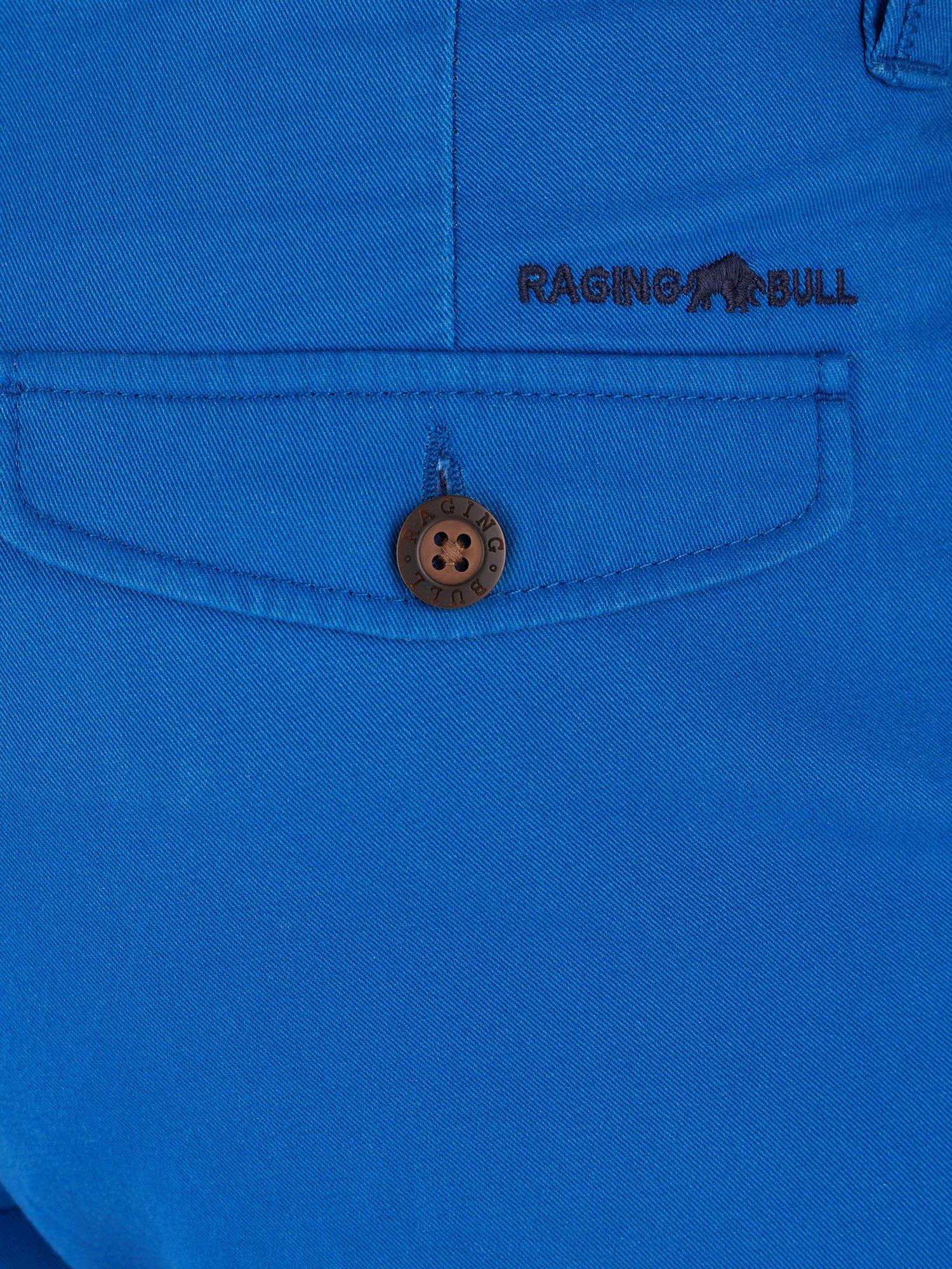 Product image 3 of 6, which shows Raging Bull Chino Shorts, Cobalt Blue, 46R