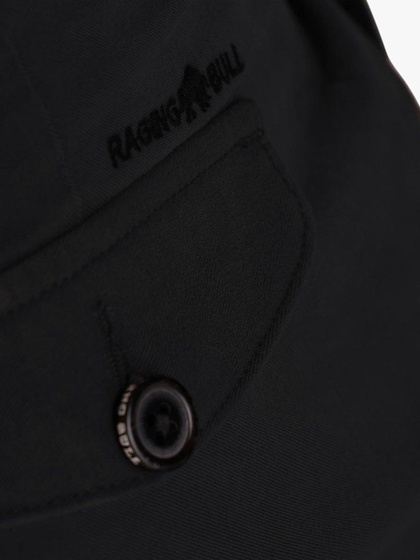 Product image 6 of 6, which shows Raging Bull Tapered Cotton Chinos, Black, 30S