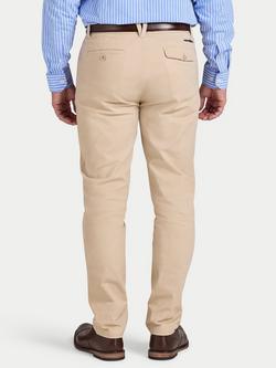 Raging Bull Tapered Cotton Chinos - view 2, Tan