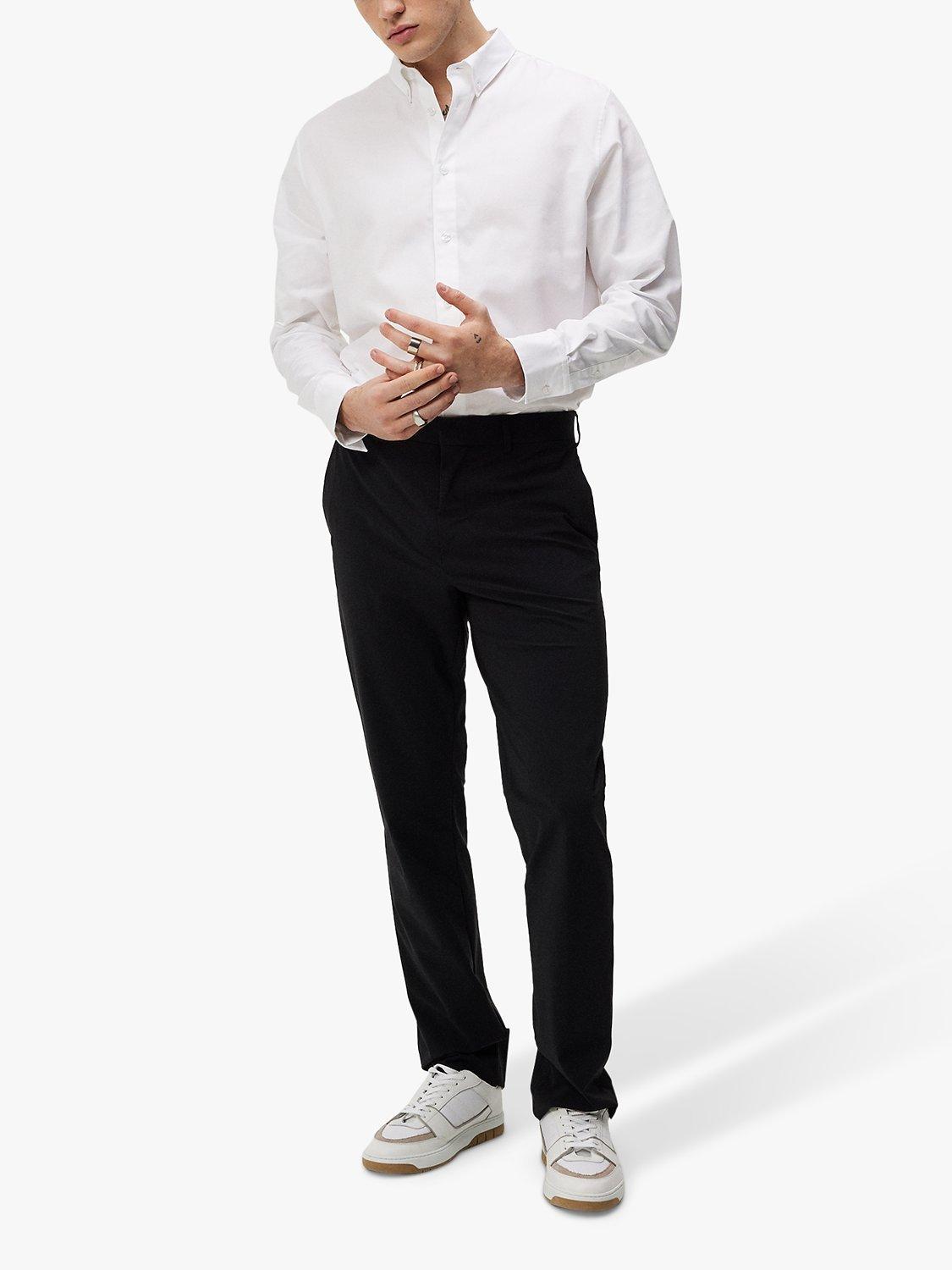 Product image 1 of 3, which shows J.Lindeberg Lois Four Way Stretch Trousers, Black, 34R