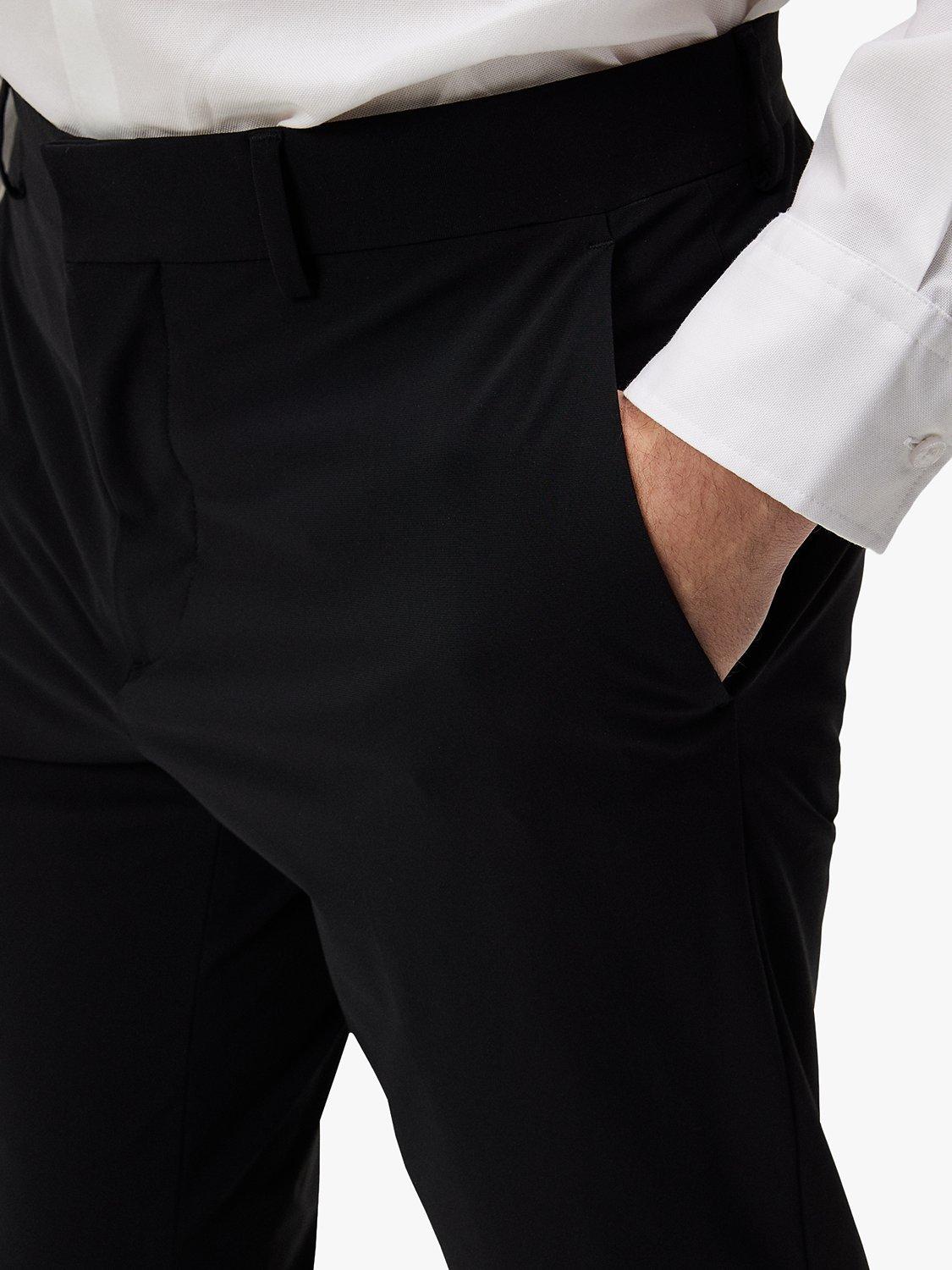 Product image 2 of 3, which shows J.Lindeberg Lois Four Way Stretch Trousers, Black, 34R