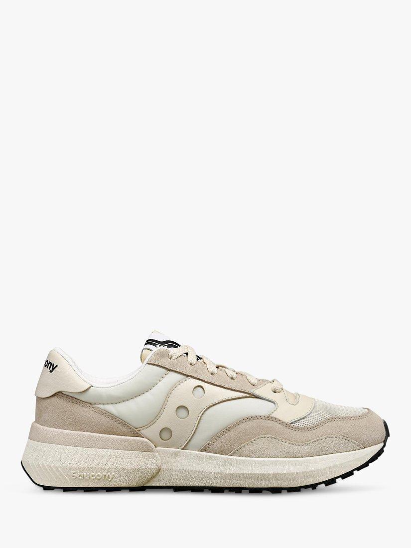 Saucony Jazz NXT Lace Up Trainers, Pale Pink/Cream, 12
