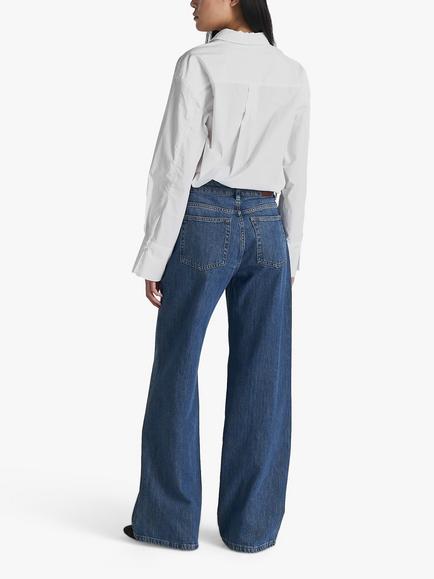 Twist & Tango Tori Classic Rigid Jeans, Dk Blue Wash - view 2, Dk Blue Wash