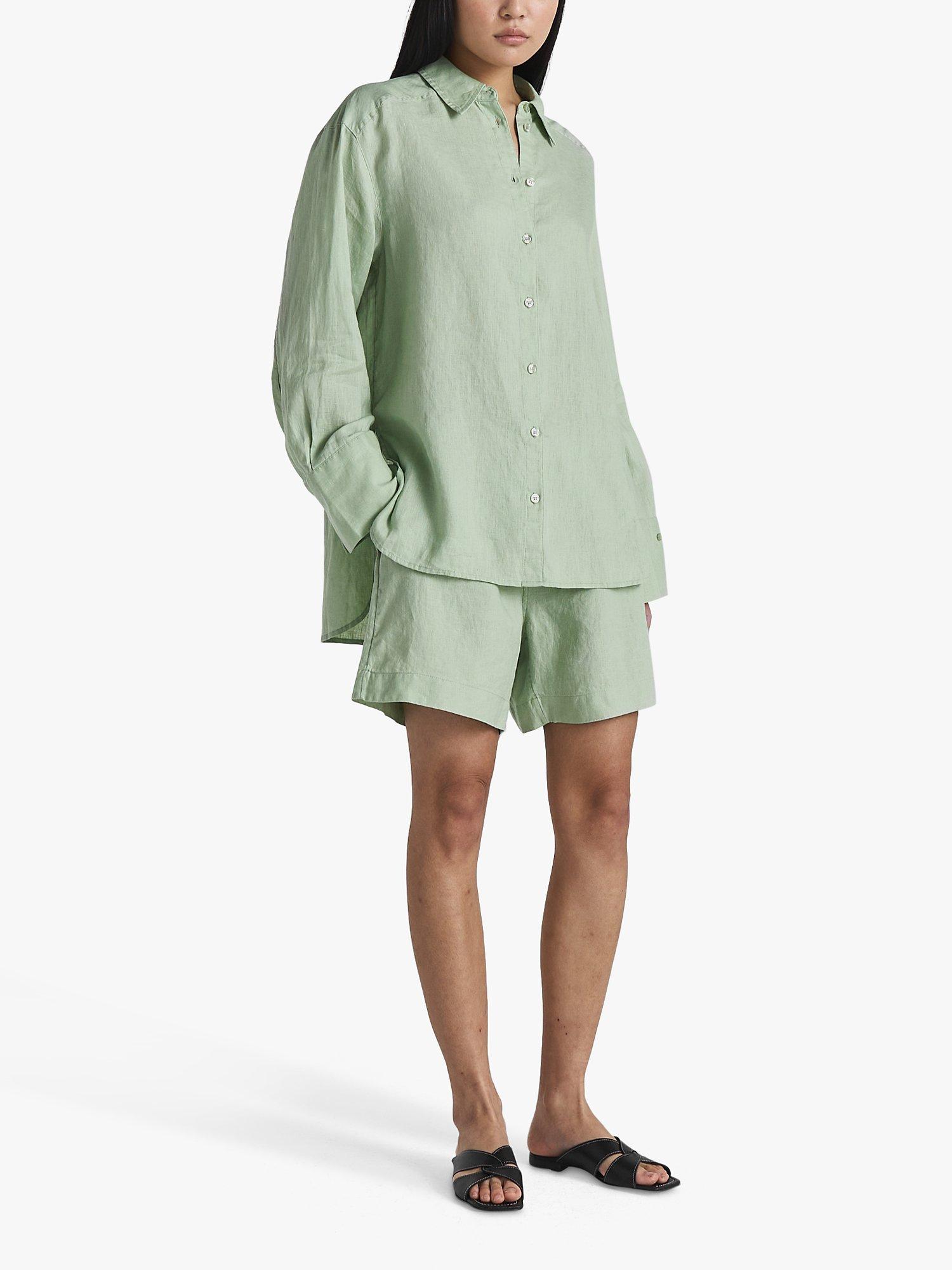 Twist & Tango Melody Linen Shorts, Mint