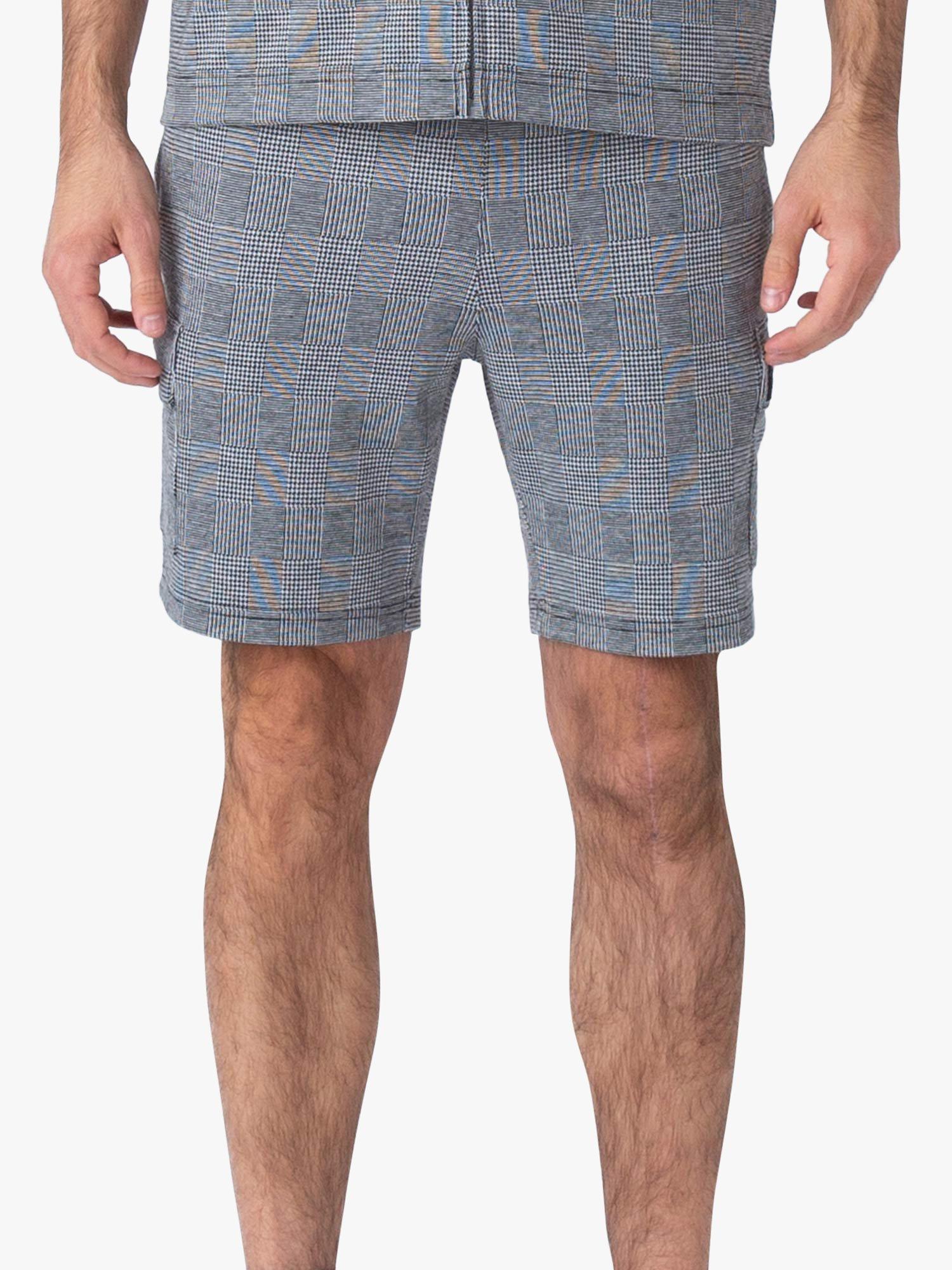 LUKE 1977 Ranville Shorts, Grey Check