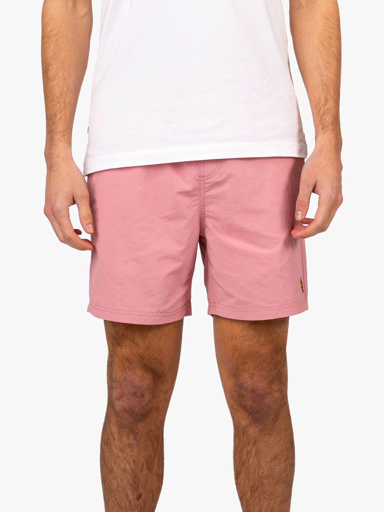 LUKE 1977 Great Swim Shorts, Vintage Pink
