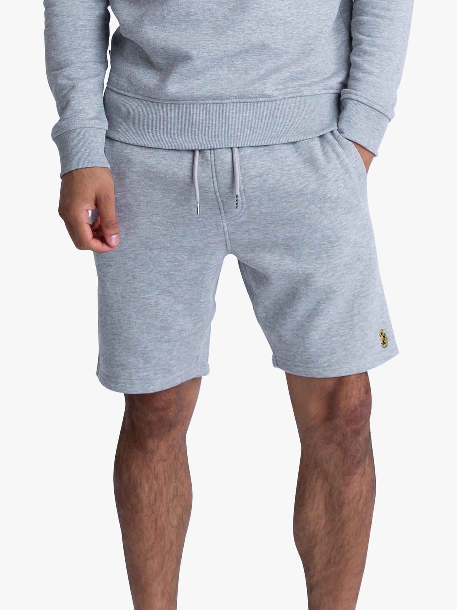 LUKE 1977 Amsterdam 2 Sweat Shorts, Mid Mrl Grey