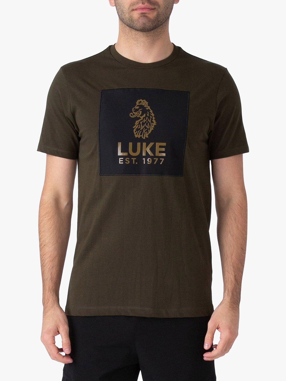 LUKE 1977 Cambodia Logo T-Shirt, Dark Green