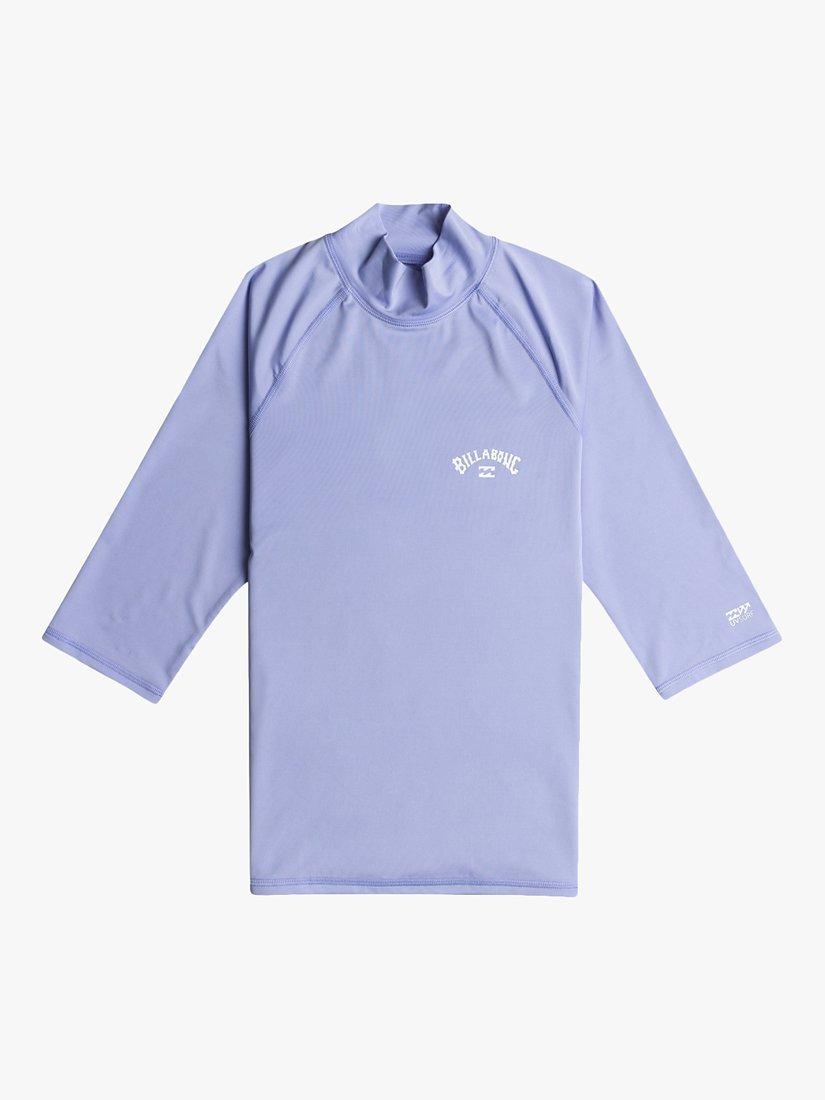 Billabong Tropic Surf Elbow Sleeve UPF 50 Surf T-Shirt, Cosmic Blue, S