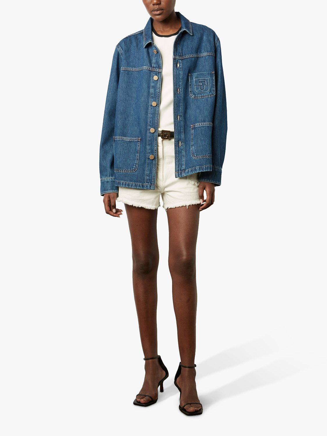 Gerard Darel Bridget Denim Shacket, Blue