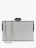 Paradox London Devica Glitter Box Clutch Bag