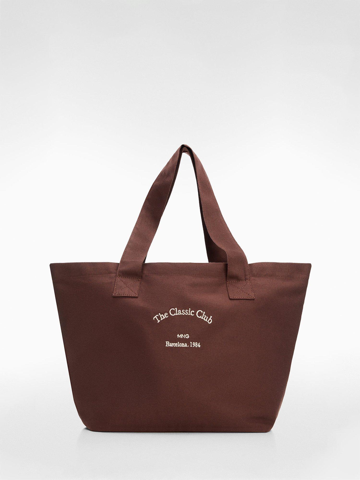 Mango Large Cotton Club Shopper