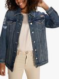 MOS MOSH Baylee Mondra Denim Jacket, Blue