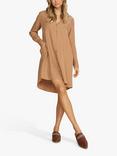 MOS MOSH Rielle Linen Shirt Dress, Cinnamon Swirl