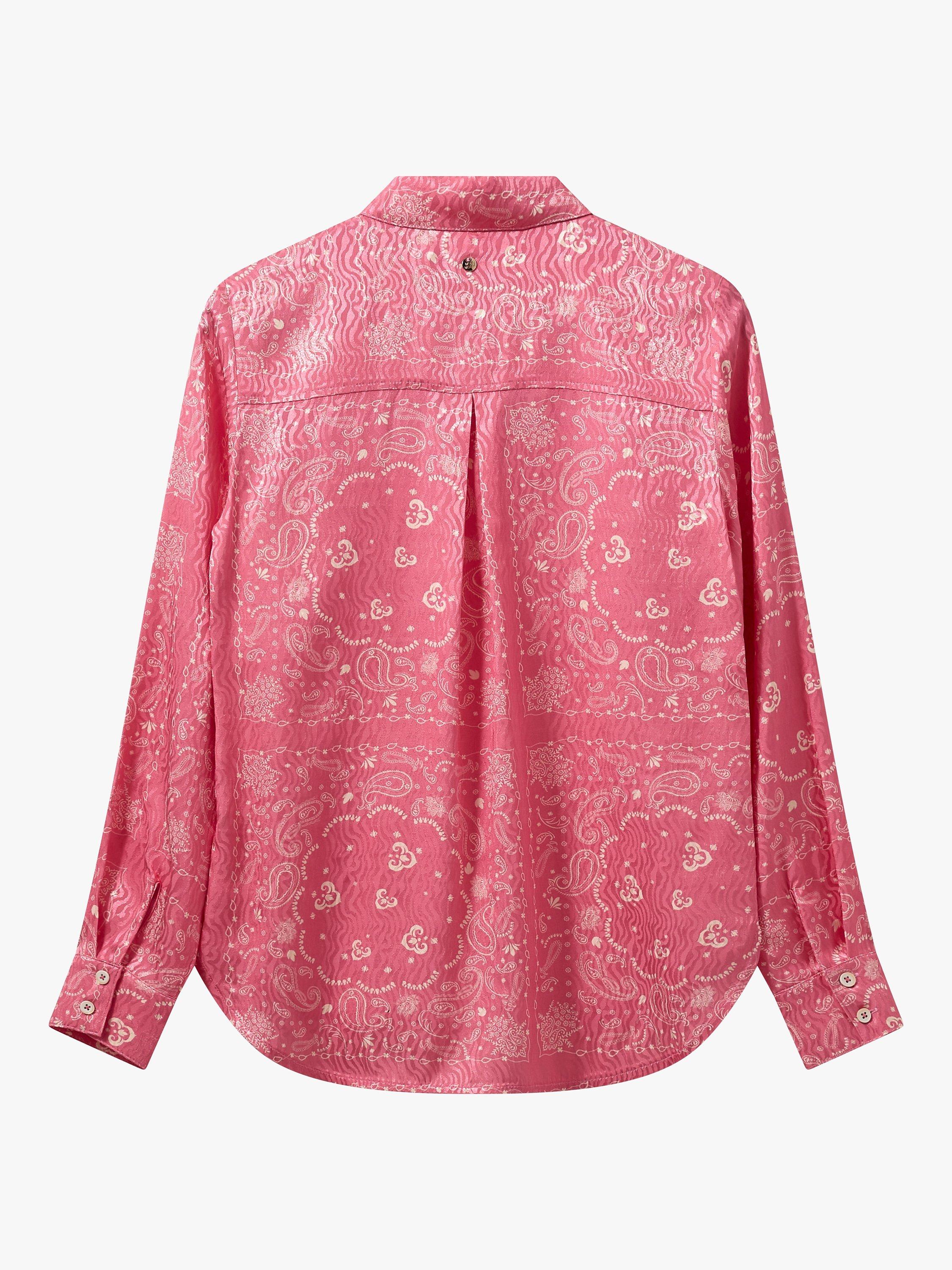 Product image 4 of 4, which shows MOS MOSH Taylar Long Sleeve Shirt, Camellia Rose, XS