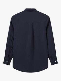 MOS MOSH Karli Linen Shirt - view 2, Salute Navy