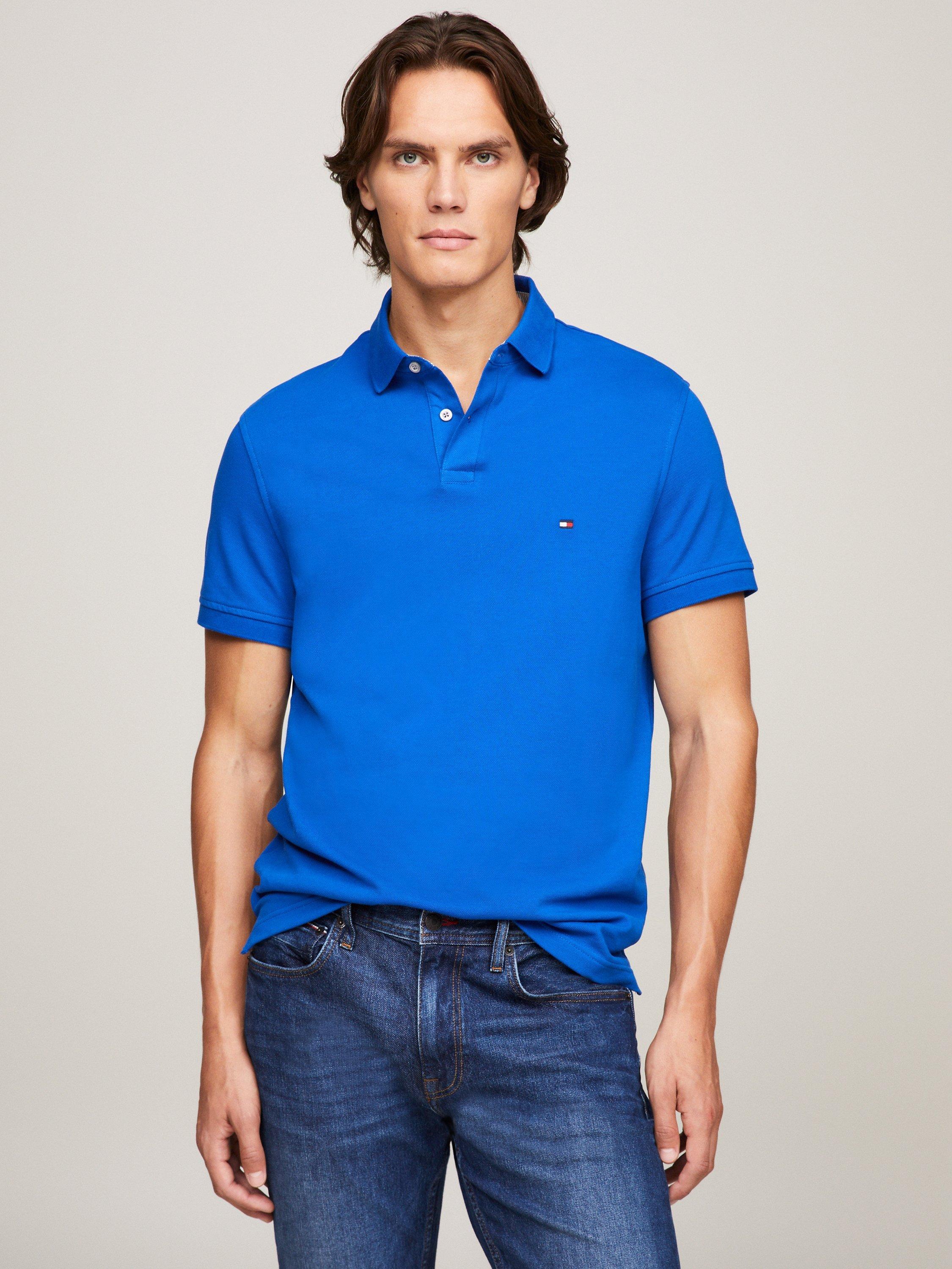 Tommy Hilfiger 1985 Regular Fit Polo Shirt, Ultra Blue, XS