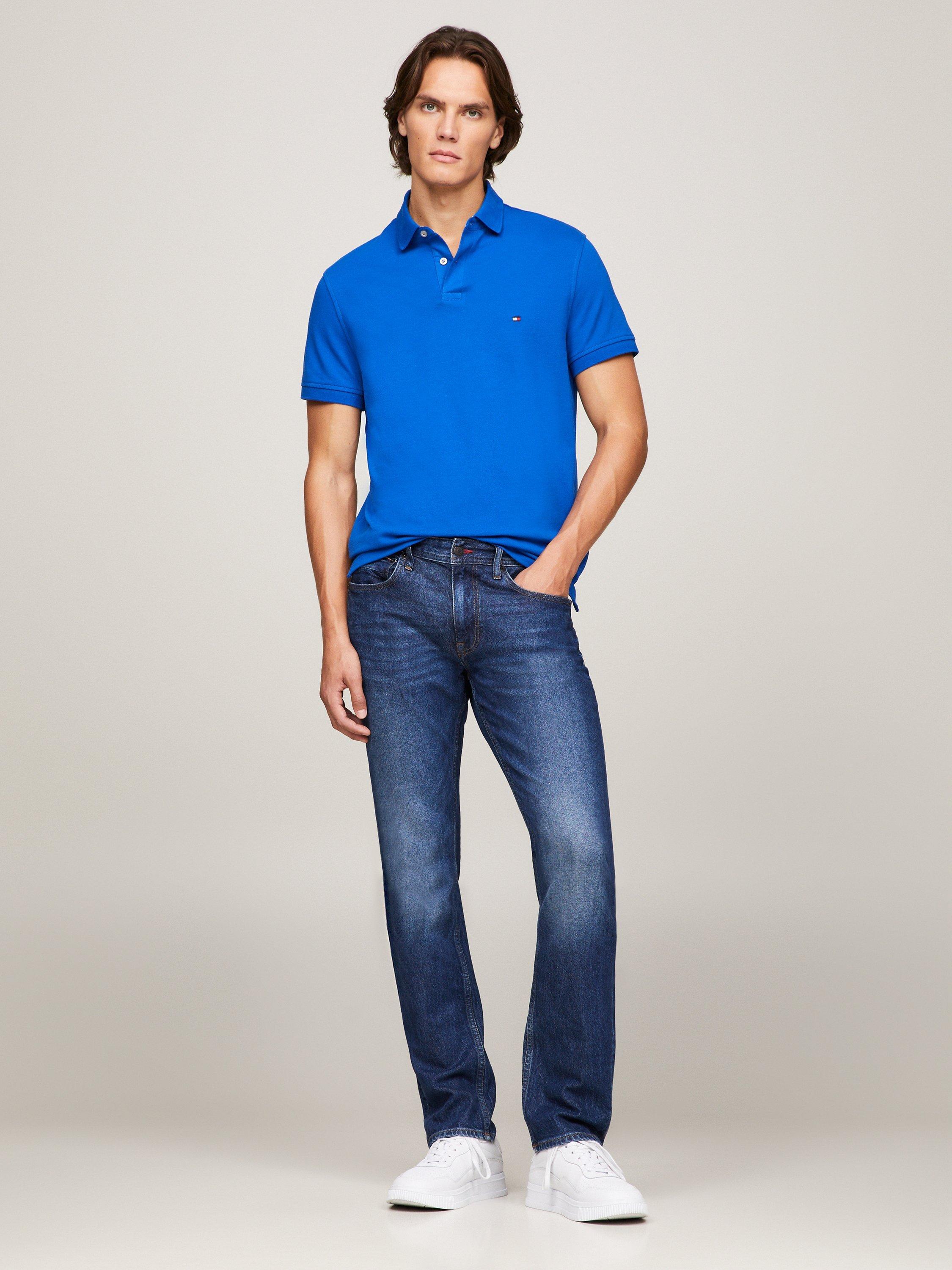 Tommy Hilfiger 1985 Regular Fit Polo Shirt, Ultra Blue, XS