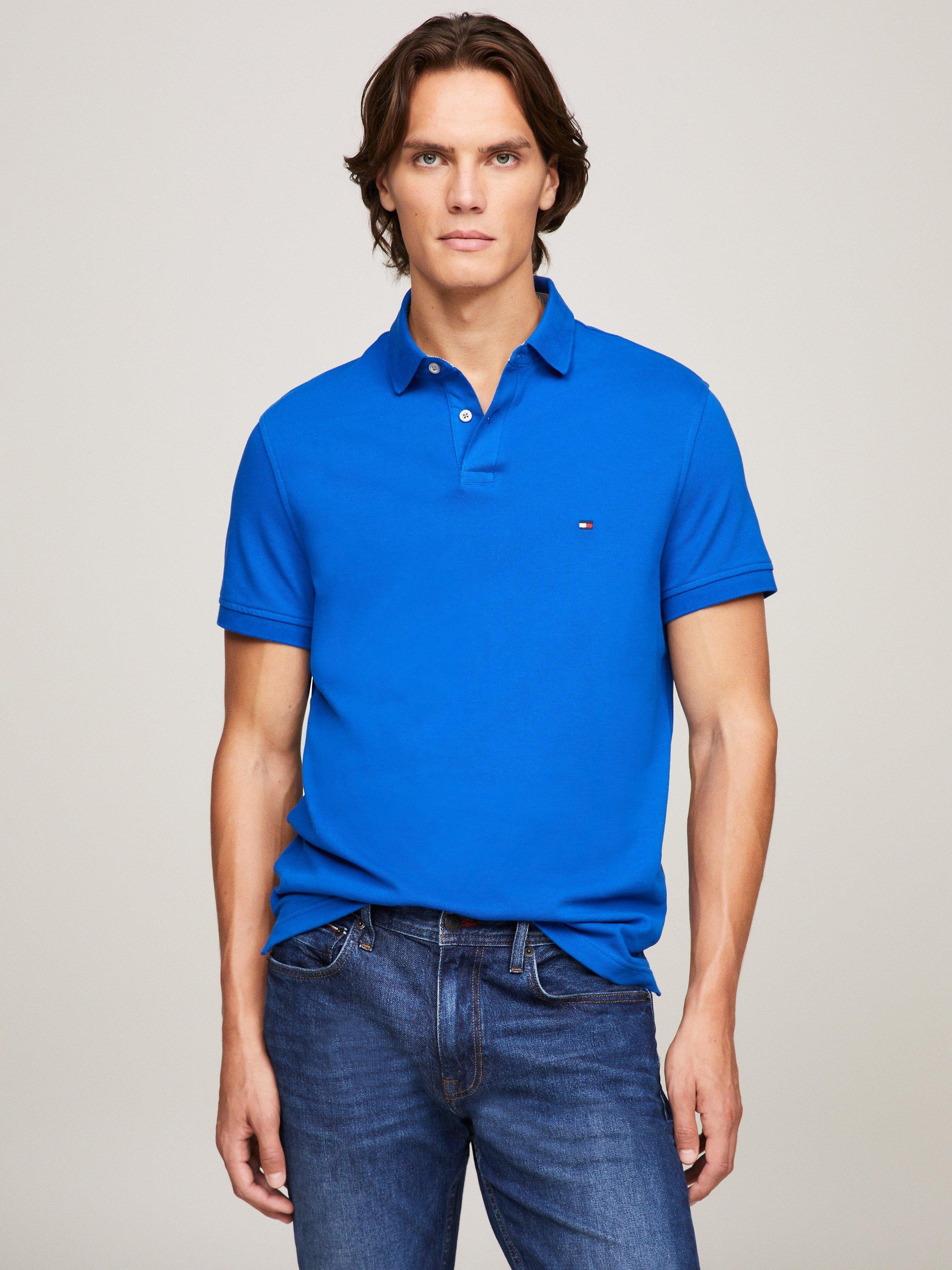 Tommy Hilfiger 1985 Regular Fit Polo Shirt, Ultra Blue, XS