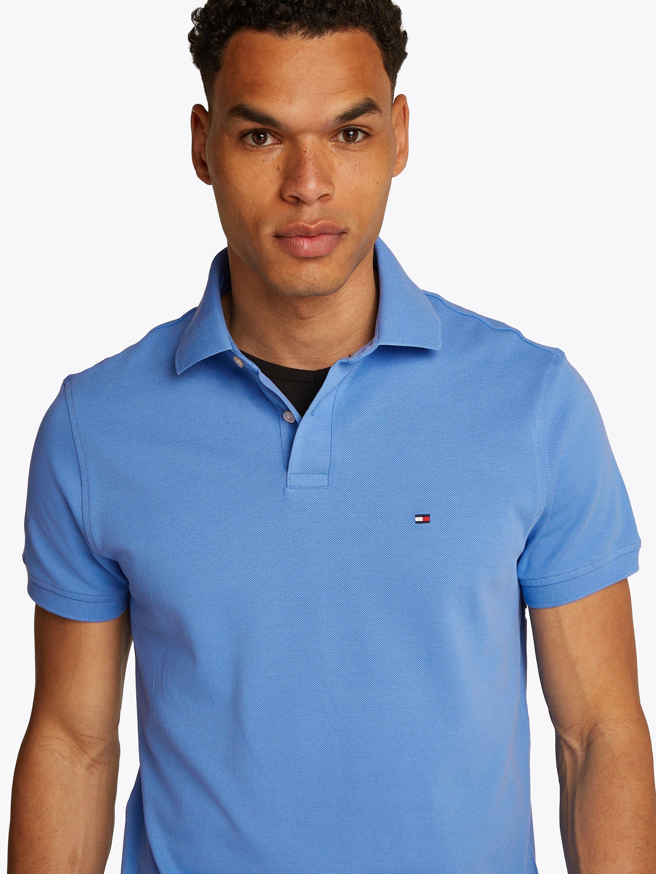 Product image 4 of 6, which shows Tommy Hilfiger 1985 Regular Fit Polo Shirt, Blue Spell, M