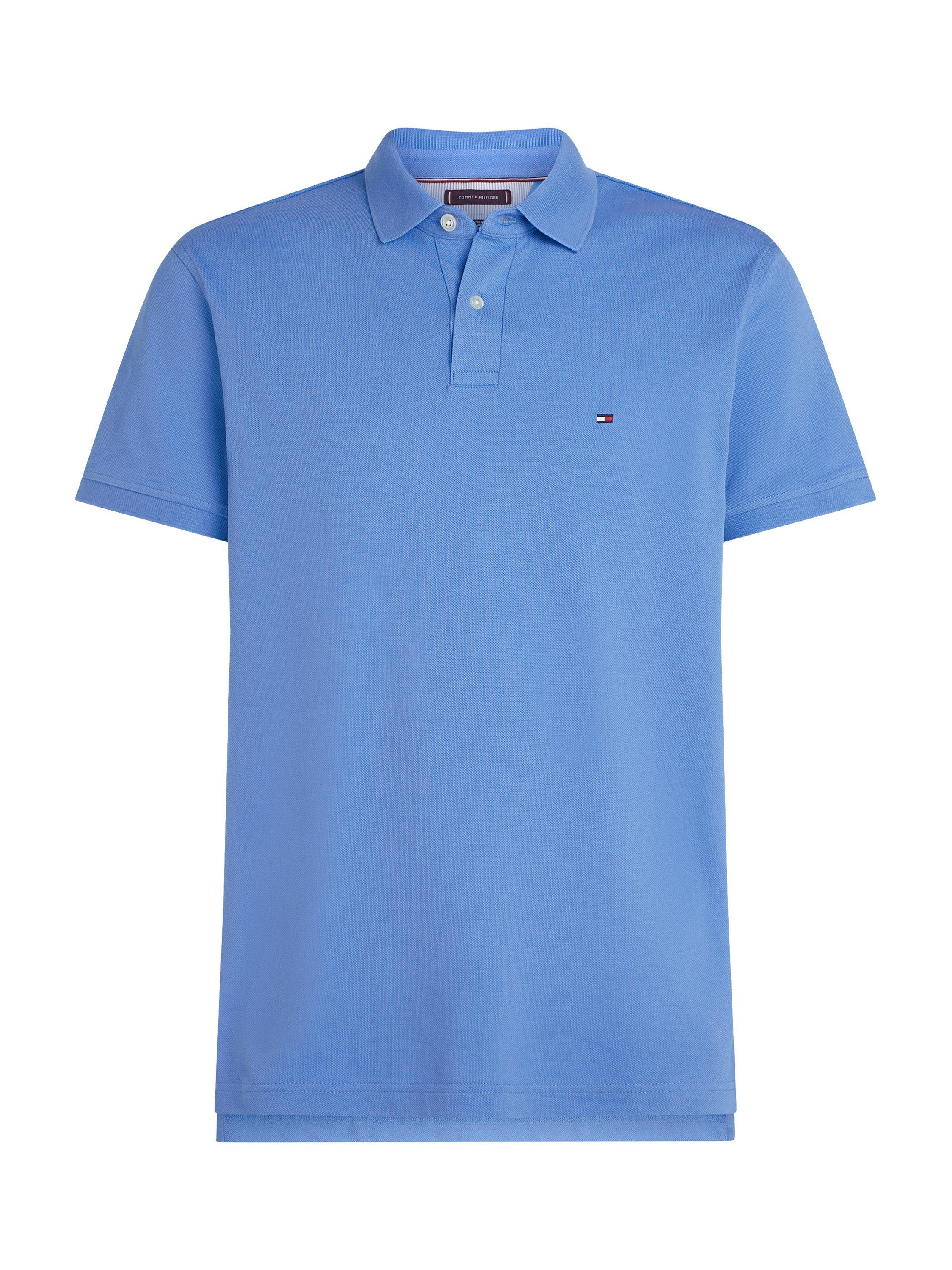 Product image 5 of 6, which shows Tommy Hilfiger 1985 Regular Fit Polo Shirt, Blue Spell, M