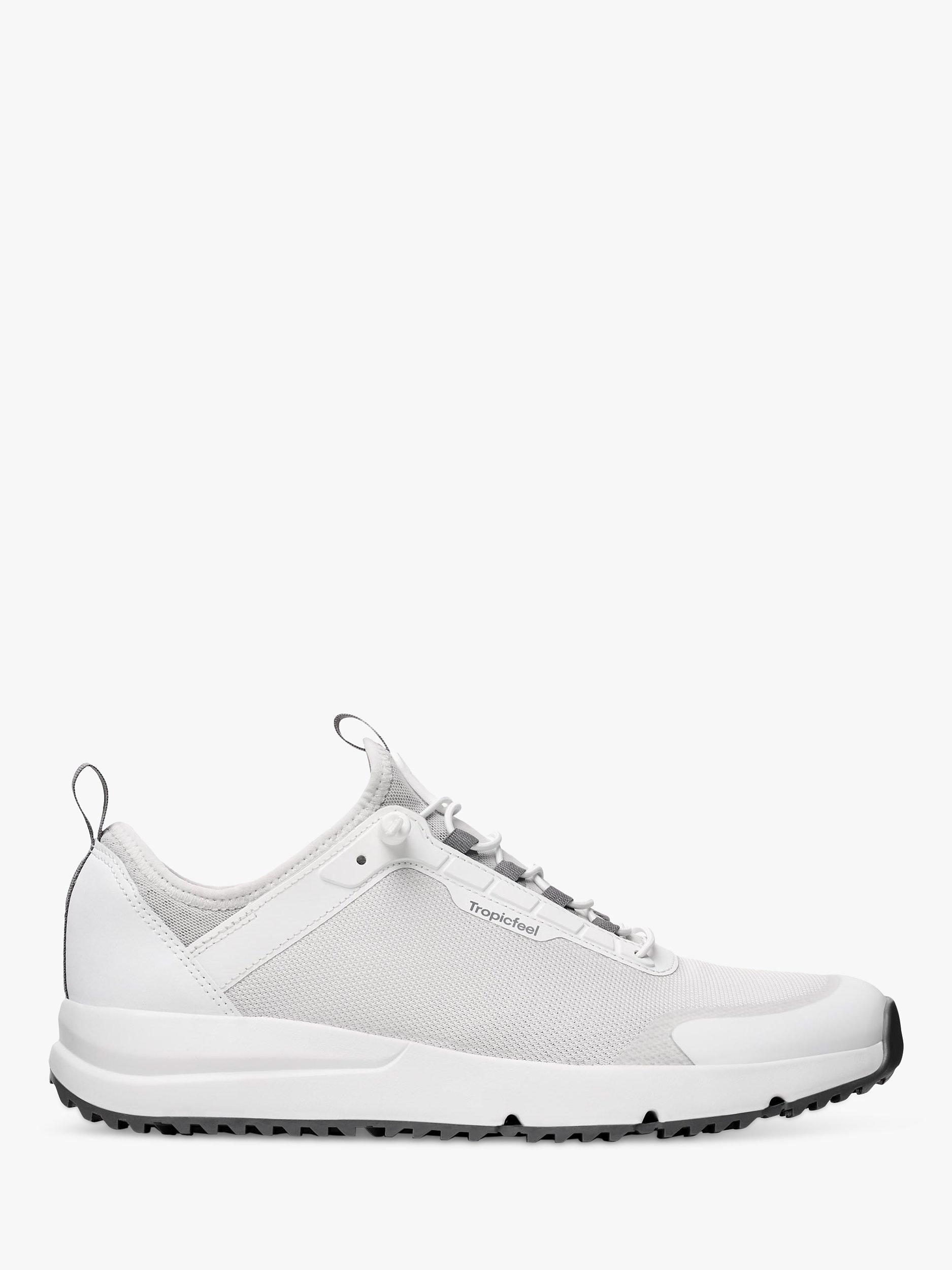 Product image 1 of 8, which shows Tropicfeel All-Terrain Recycled Trainers, Onyx White, EU41