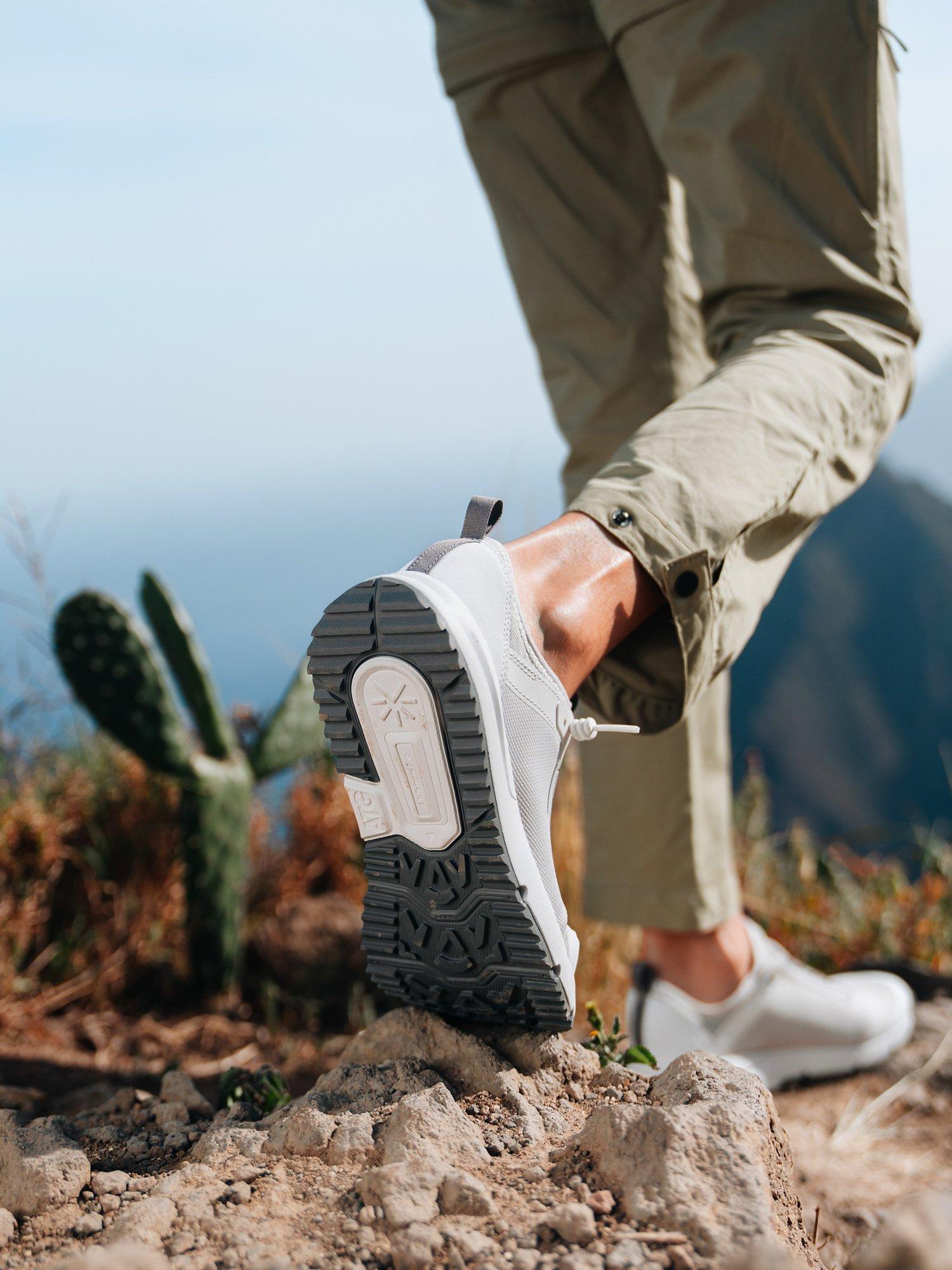 Product image 7 of 8, which shows Tropicfeel All-Terrain Recycled Trainers, Onyx White, EU41