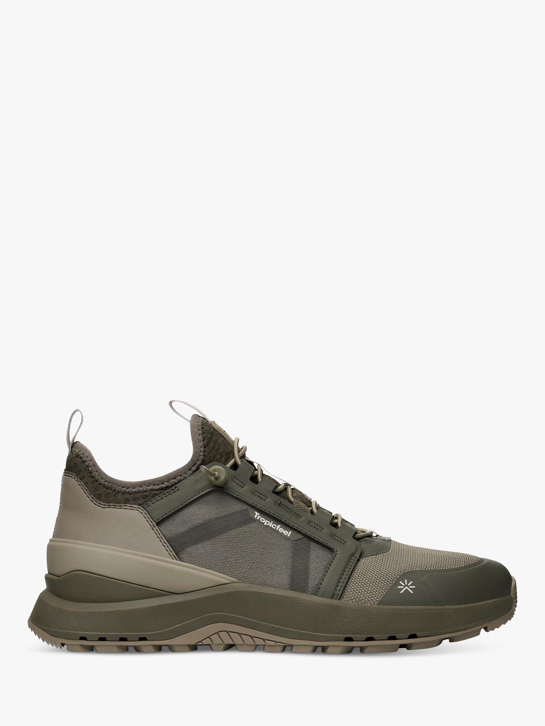 Tropicfeel Lava All-terrain Recycled Trainers, Trek Khaki